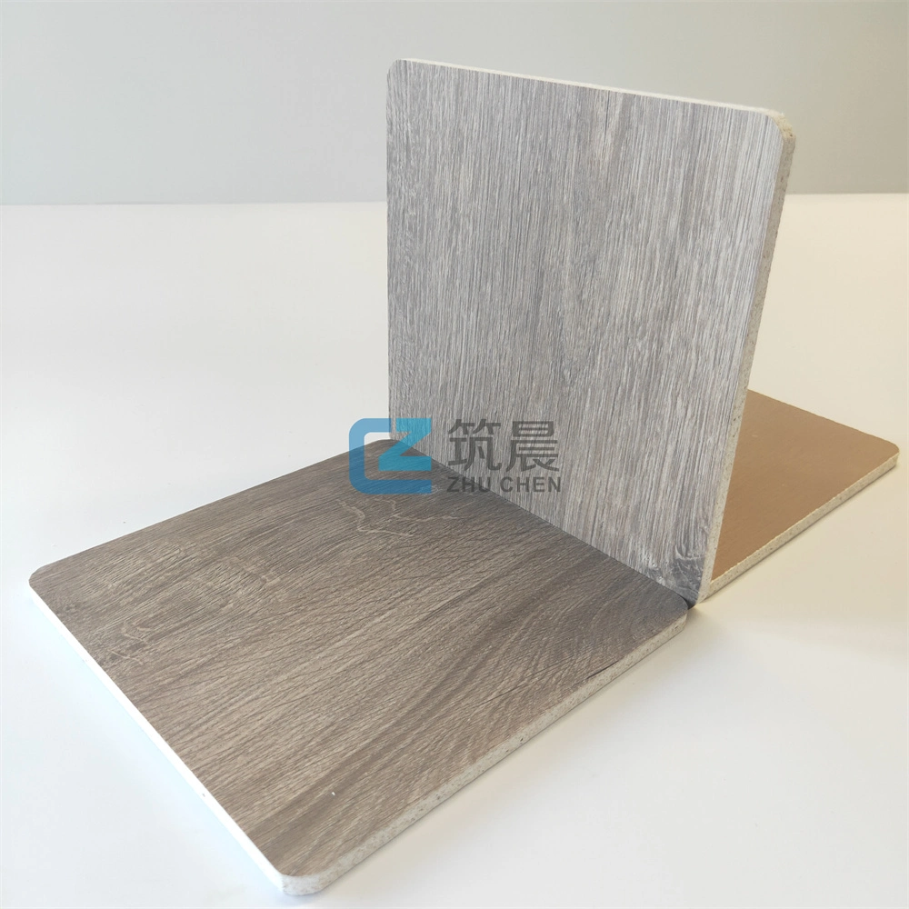 Fireproof Magnesium Oxide Board with Woodgrain Designs Internal Decoration Wall Panel