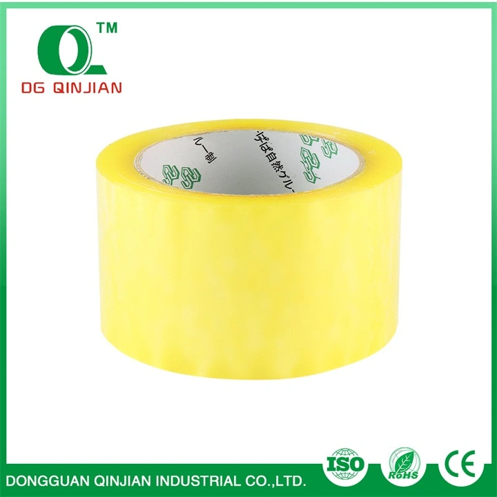 Customized Logo Acrylic Super Clear No Noise Silent BOPP Packing Tape with SGS Certificate