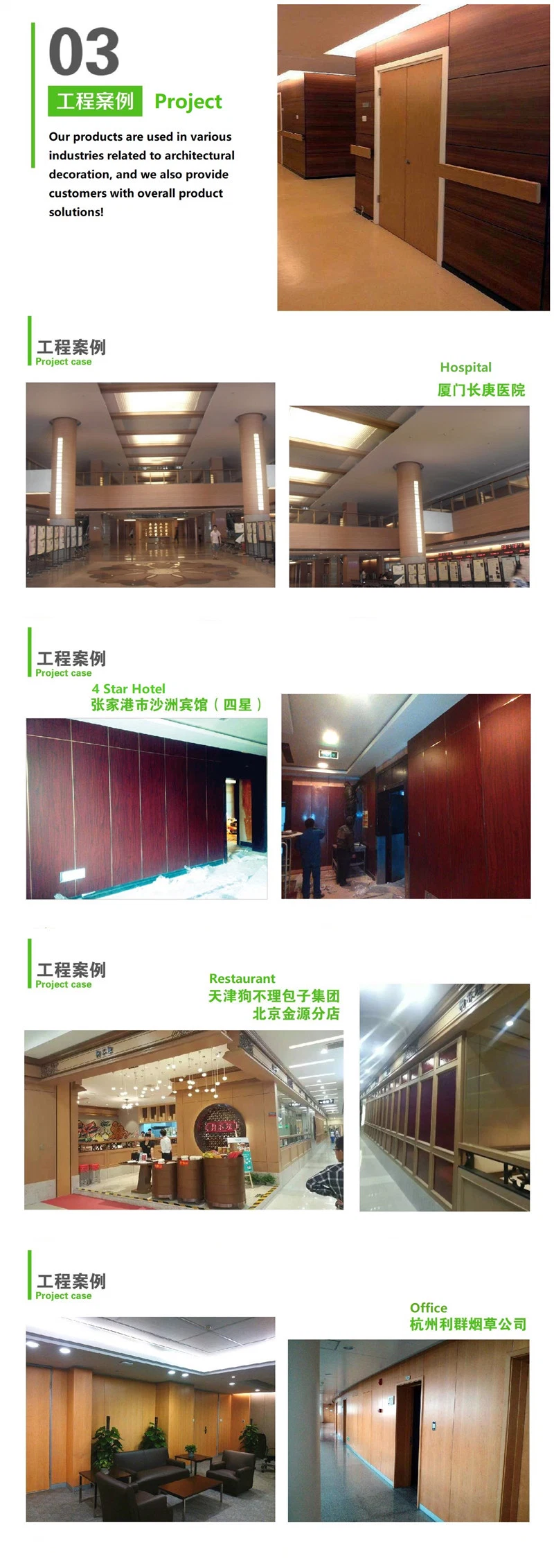 Covered Fiberglass Acoustic Wall Decorative Sound Proof Covering Noise Reduction Fabric Panel