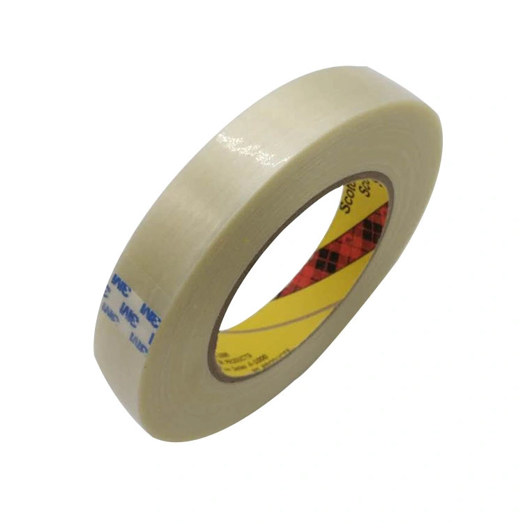 3m 898smr Clear Color Fiber Tape Filament Material Packaging Tape 898 Fiberglass Reinforced Strapping Tape