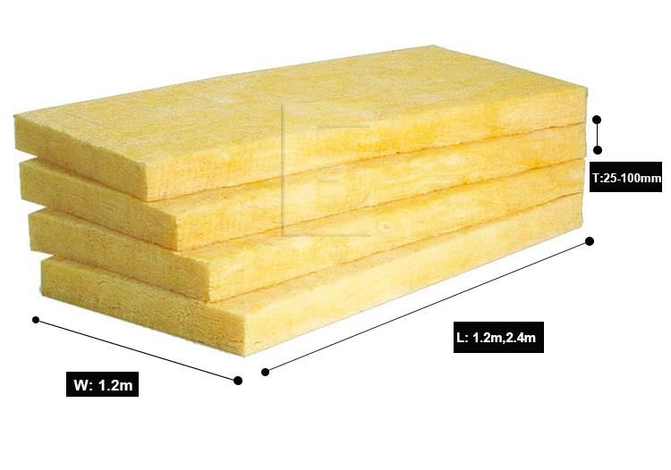 2023 New Design 25mm Thickness 800mm 900mm Size Fabric Covering Fiberglass Wool Acoustic Wall Panels for Shooting Range