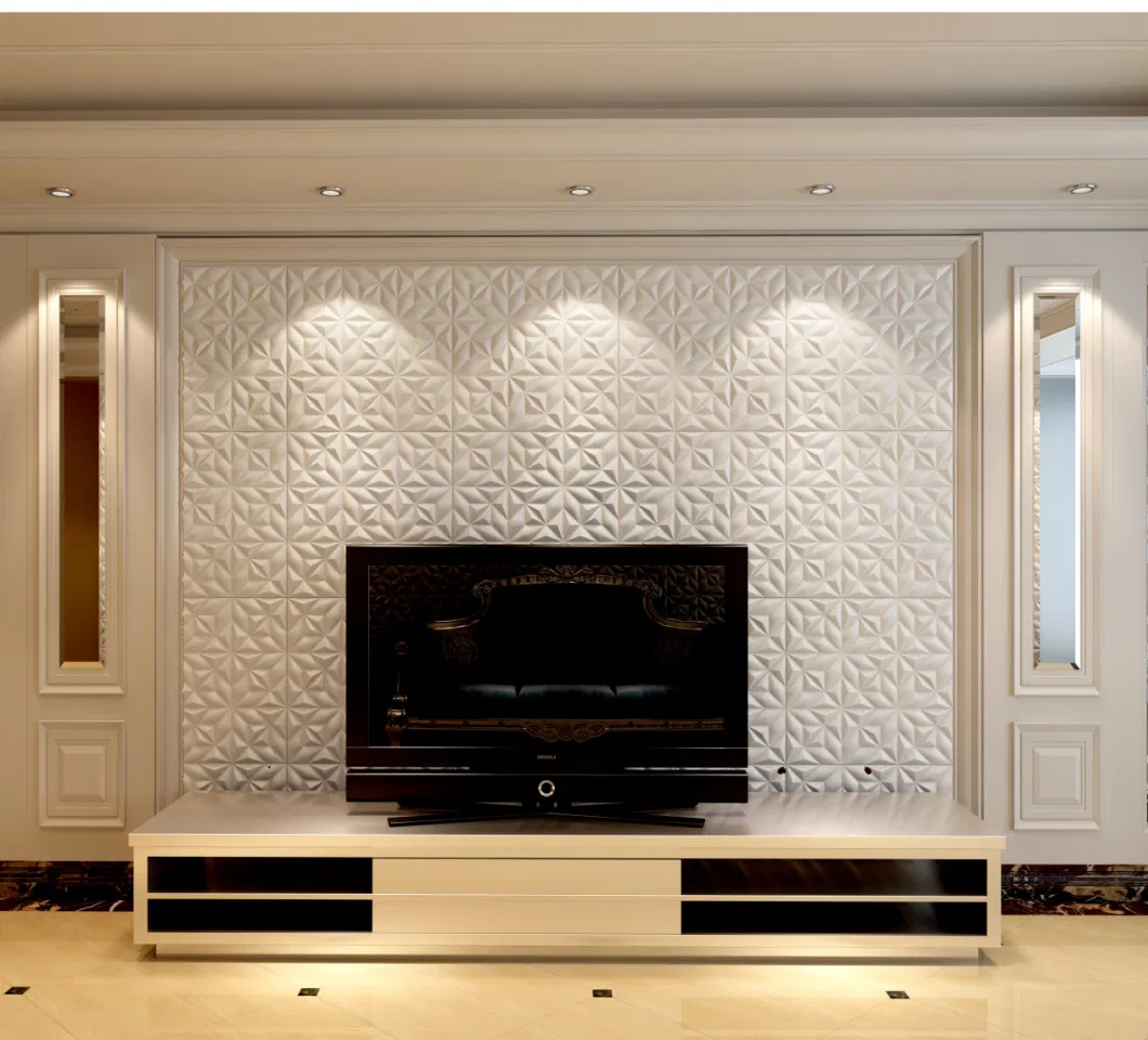 Faux Leather Wall Panels for Hotel Living Room Wall Covering