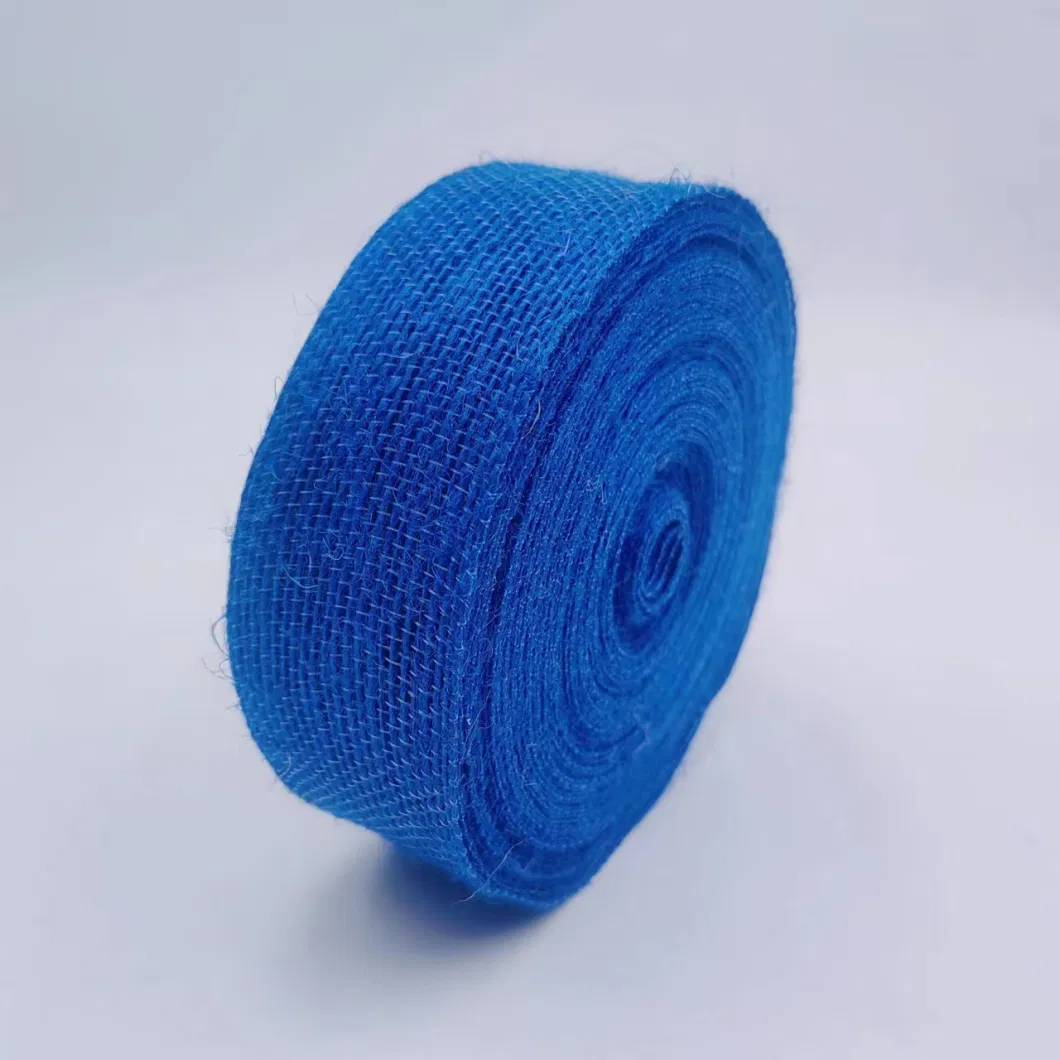 Cross Border New Colored 4cm Blue Fishing Line Ribbon