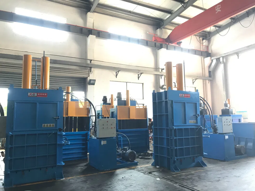 Xtpack Factory Supply Vertical Coconut Fiber Baler Press Machine with High Efficiency