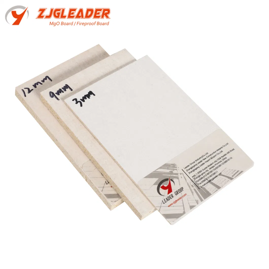 Waterproof Magnesium Oxide Board Fire Resistance, White MGO Board