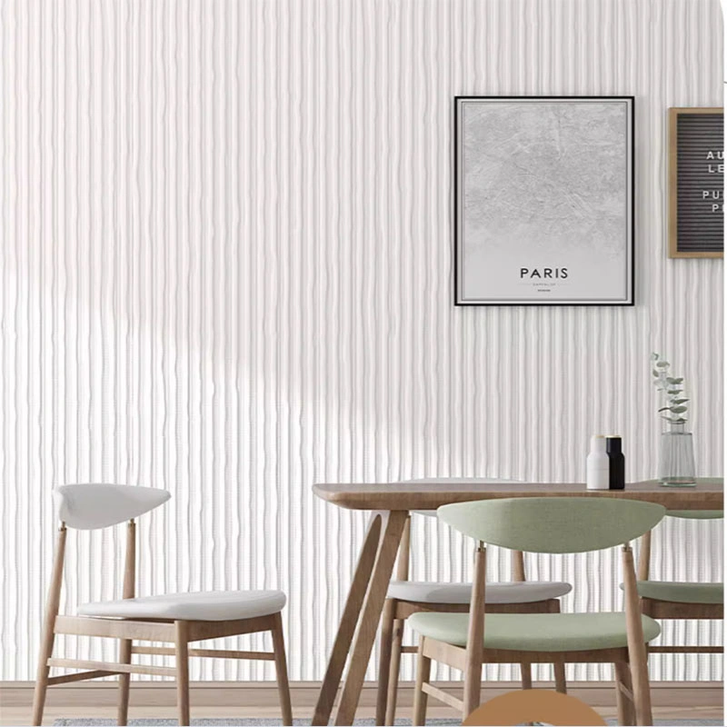 Non Woven PVC Coating Vinyl Paintable Paingting Wallpaper for Room /Hallway / Ceilings