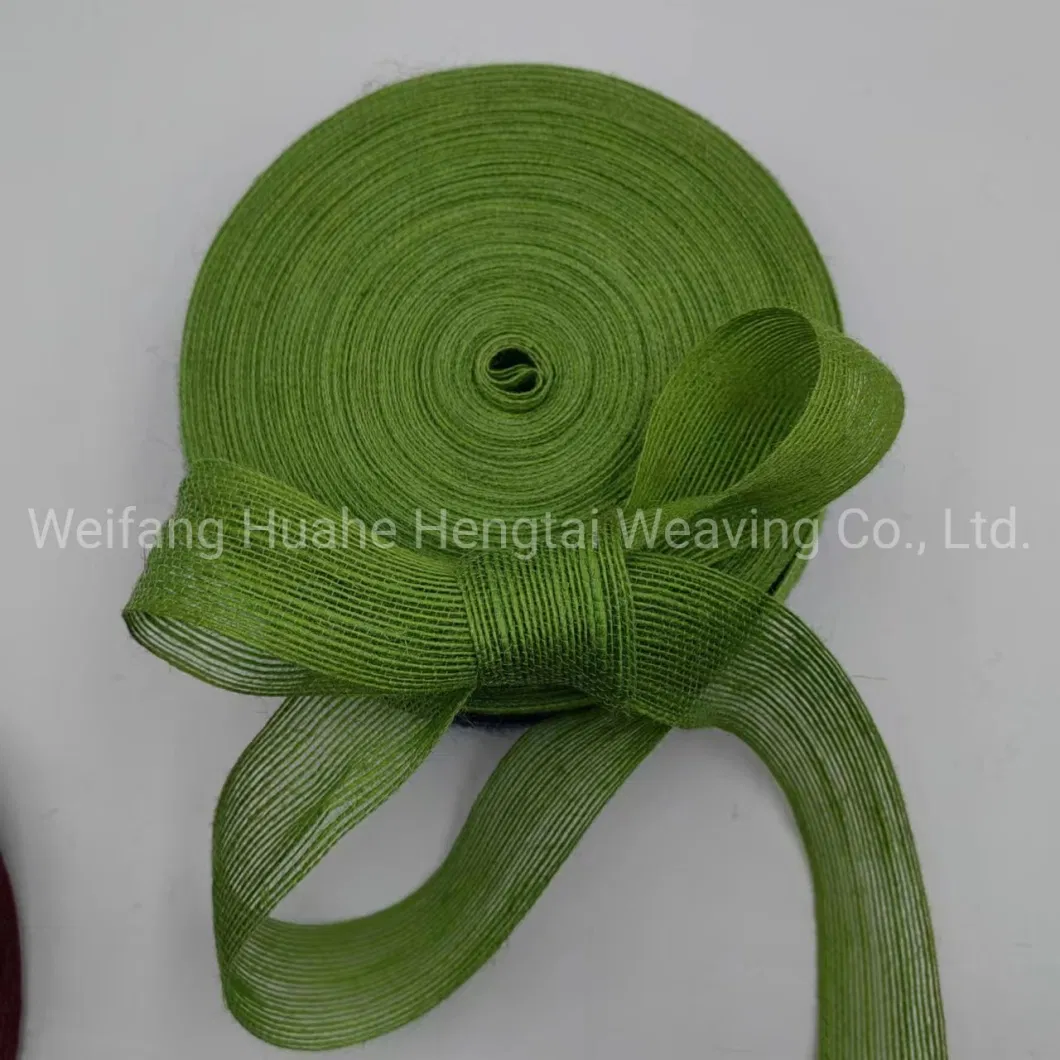 Cross Border Popular Color Fish Silk Jute Ribbon DIY Handmade