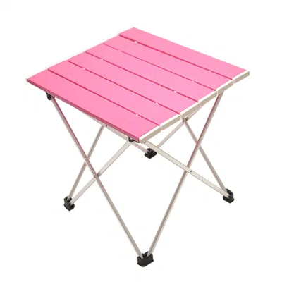 Small Portable Hard Top Aluminum Folding Outdoor Table