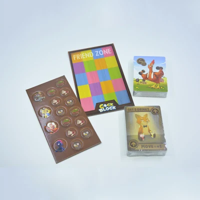  Custom Printing Paper Chess Board Game Table for Sale