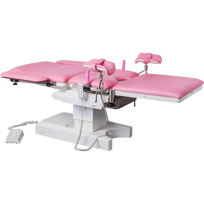 A99-7 Multifunction Foldable Adjust Electric Gynaecological Examination Delivery Operating Table