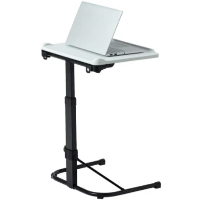 Portable Adjustable TV Tray Table with 3 Heights and 3 Angles