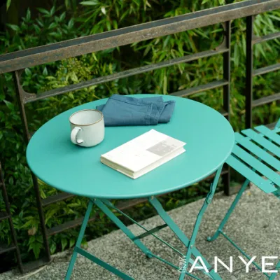  All Weather Resistant Casual Modern Furniture Portable Folding Bistro Outdoor Coffee Tables