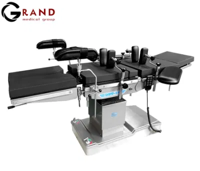 Lifting, Head-Foot Tilting, Left-Right Tilting, up and Down Corner Folding Hospital Surgical Operation Theatre Table