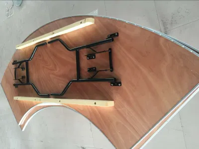 Plywood Serpentine Table