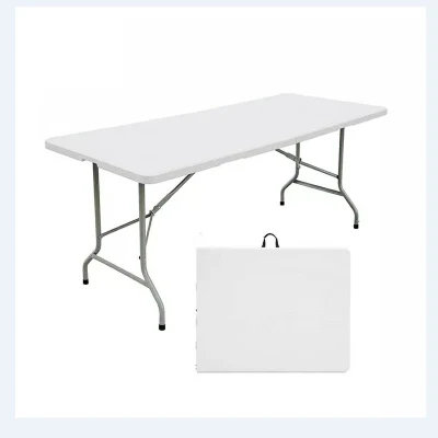  Ebunge Rectangular Catering Banquet Picnic Plastic Easy Folding BBQ Camping Outdoor Table