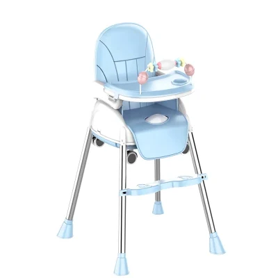  High Quality Multi-Functional Children&prime; S High Chair Portable Folding Kids Table Dining Chair