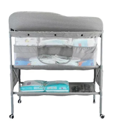 Baby Foldable Standing Diaper Nursing Baby Bathtub Changing Table