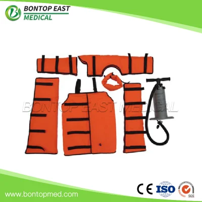  Hospital Medical First Aid Product Adjustable Lenth Aluminium Alloy Foot Leg Retractor/Traction Splint Set