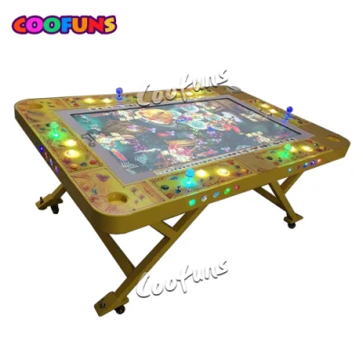  8 Players Folding Fish Game Jammers Fish Table Multi Games Fish Game Table Gambling