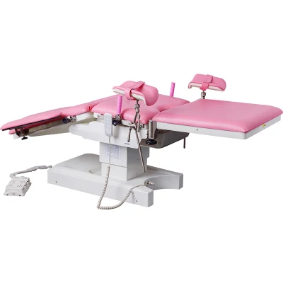 A99-7 Multifunction Foldable Adjust Electric Gynaecological Examination Delivery Operating Table