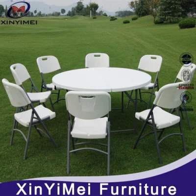  Modern Wedding Rental Strong Plastic Folding Table and Chair
