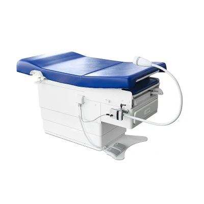 Hospital Medical Power Hi-Low Gynecology Treatment Exam Table for Woman Using