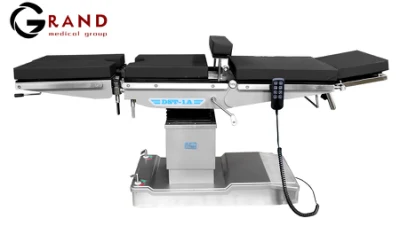 Lifting, Head-Foot Tilting, Left-Right Tilting, up and Down Corner Folding Hospital Surgical Operation Theatre Table