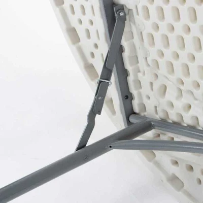 Wholesale Outdoor 48 Inch HDPE White Folding Plastic Round Foldable Table for Dining