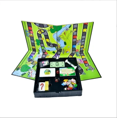 Cheap Price Custom Made Foldable Game Board Cmyk Printing OEM Board Game for Adults and Kids
