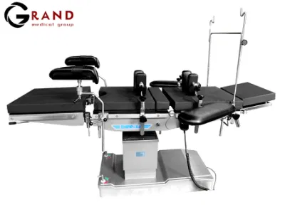 Lifting, Head-Foot Tilting, Left-Right Tilting, up and Down Corner Folding Hospital Surgical Operation Theatre Table