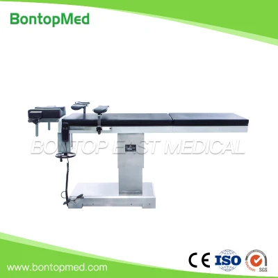  a Hospital Ophthalmology Surgical Equipment Stainless Steel Multifunctional Electric Hydraulic Surgical Bed Operating Table