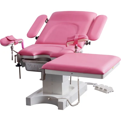 A99-7 Multifunction Foldable Adjust Electric Gynaecological Examination Delivery Operating Table