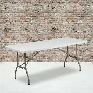 Popular High Quality Chair and Table Modern Picnic Folding Outdoor Plastic Table Dining Table 5 FT 6 FT 7FT