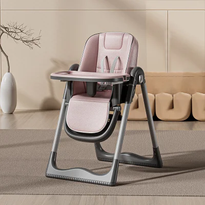  High Quality Functional Multifunctional Multifunctional Foldable Dining Table and Chair Kid Adjustable Portable Feeding Chair