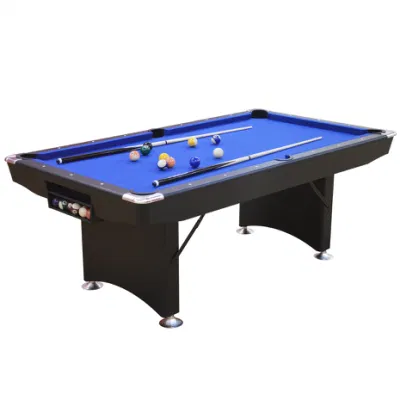  7FT Indoor Billiard Table Folding Pool Table with Quickly Assembly