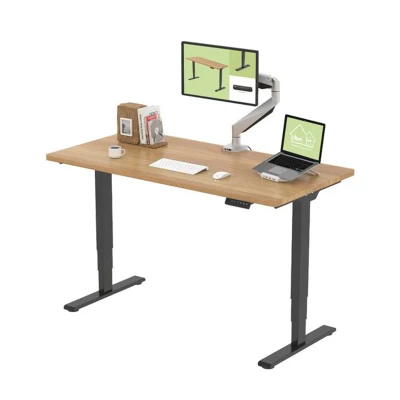  Gaming Desk Cool Shape LED RGB Light Makeup Computer Desk Foldable Table