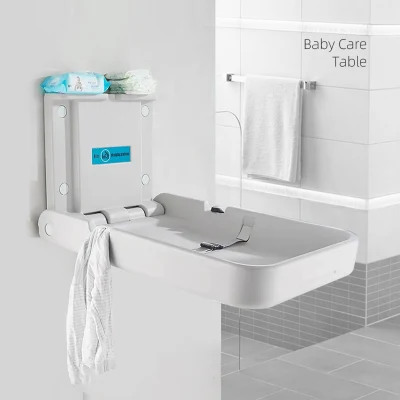 Baby Furniture Wall Mounted Folding Baby Changing Table Station Baby Diaper Changing Table Nursing