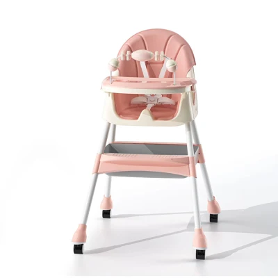 Baby High Feeding Chair Portable Kids Table Foldable Dining Chair