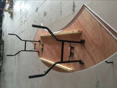 Plywood Serpentine Table