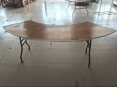 Plywood Serpentine Table