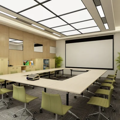 Modern Folding Table Folding Computer Table Training Table Wooden Desk Hot Selling Office Furniture Office Folding Table