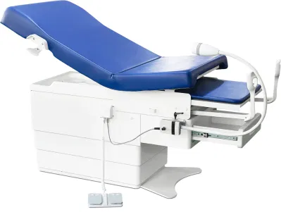 Hospital Medical Power Hi-Low Gynecology Treatment Exam Table for Woman Using