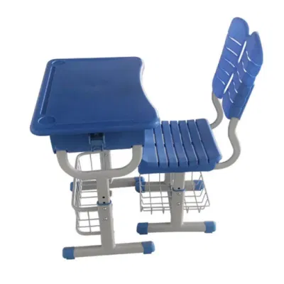  School Furniture Student Table with Chair Training Folding Study