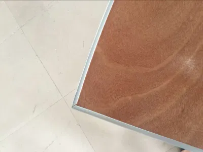 Plywood Serpentine Table