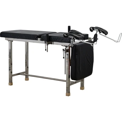 A045-1 Multifunction Adjust Folding Medical Manual Gynaecological Examination Obstetric Operating Table