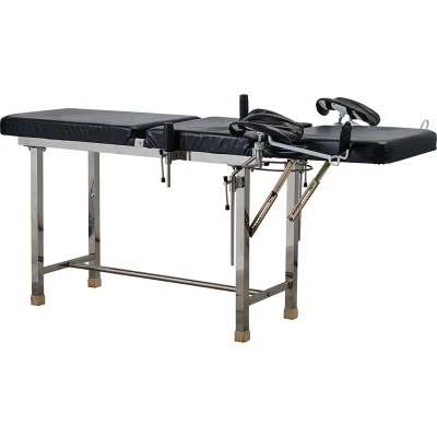 A045-1 Multifunction Adjust Folding Medical Manual Gynaecological Examination Obstetric Operating Table