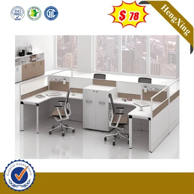  Wholesale Antique Wooden Foshan Office Furniture Set Work Computer Desk Laptop Stand Partition Workstation Table