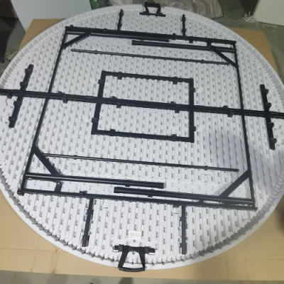  Factory Heavy Duty 6 FT Event Plastic Folding Round Banquet Tables Wholesale
