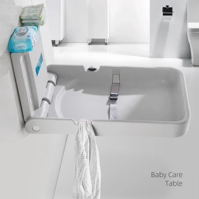 Baby Furniture Wall Mounted Folding Baby Changing Table Station Baby Diaper Changing Table Nursing