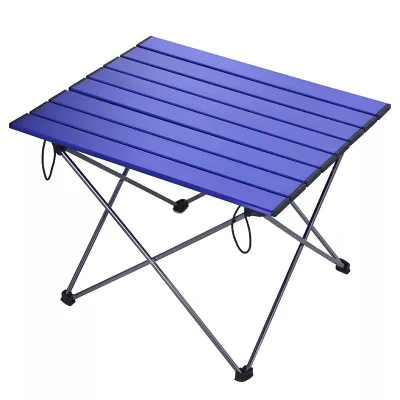  Portable Outdoor Hiking Small Folding Aluminum Ultralight Camping Table